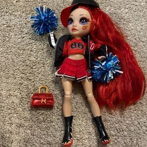Rainbow High Cheer Ruby Anderson fashion doll.